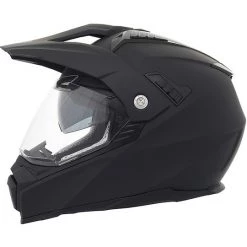 Casco Moto Integrale Doppia Visiera Touring Stormer TRAVELLER Nero Opaco