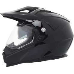Casco Moto Integrale Doppia Visiera Touring Stormer TRAVELLER Nero