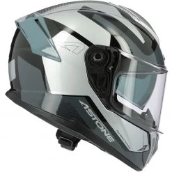 Casco Moto Integrale In Fibra Astone GT1200 F ADN Grigio Nero -Offerte Astone Negozio casco moto integrale in fibra astone gt1200 f adn grigio nero 112706