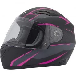Casco Moto Integrale Stormer Bambino Rule Kid Nero Rosa