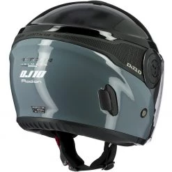 Casco Moto Jet Astone DJ10-2 RADIAN Grigio Nero Lucido -Offerte Astone Negozio casco moto jet astone dj10 2 radian grigio nero lucido 112875