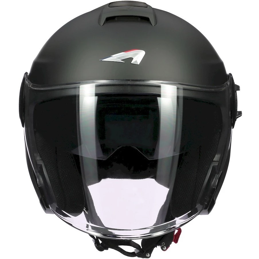 Casco Moto Jet Astone DJ10-2 RADIAN Grigio Nero Lucido 4 Casco Moto Jet Astone DJ10-2 RADIAN Grigio Nero Lucido - immagine 2