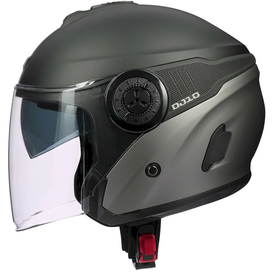 Casco Moto Jet Astone DJ10-2 RADIAN Grigio Nero Lucido 10 Casco Moto Jet Astone DJ10-2 RADIAN Grigio Nero Lucido - immagine 8