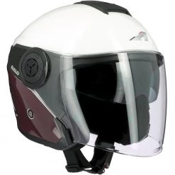 Casco Moto Jet Astone DJ10-2 RADIAN Marrone Bianco -Offerte Astone Negozio casco moto jet astone dj10 2 radian marrone bianco 112889