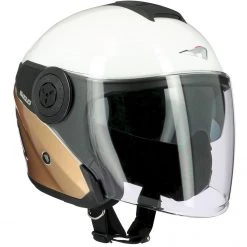Casco Moto Jet Astone DJ10-2 RADIAN Oro Bianco -Offerte Astone Negozio casco moto jet astone dj10 2 radian oro bianco 112900
