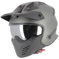 Casco Moto Jet Astone ELEKTRON Gunmetal Opaco Menotoniera Removibile