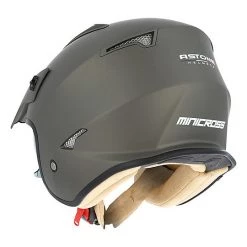 Offerte Astone Negozio -Offerte Astone Negozio casco moto jet astone minicross con parasole marrone opaco 33897