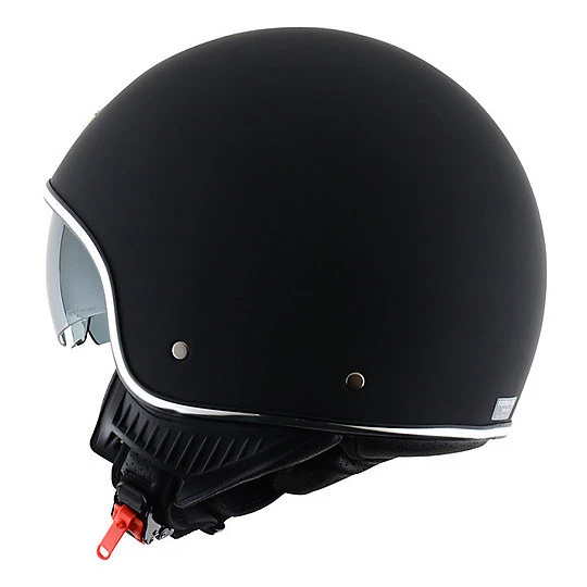 Casco Moto Jet Astone Minijet 66 Nero Opaco 4 Casco Moto Jet Astone Minijet 66 Nero Opaco - immagine 2