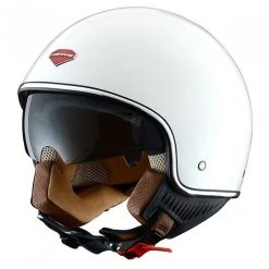 Casco Moto Jet Astone Minijet Retrò Bianco