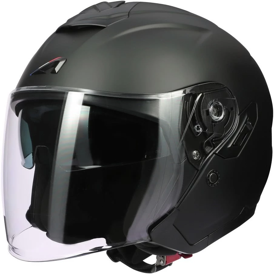Casco Moto Jet Astone SUPERJET Monocolore Titanio Opaco 3 Casco Moto Jet Astone SUPERJET Monocolore Titanio Opaco