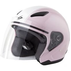 Casco Moto Jet Bambino Stormer Flash Kid Rosa