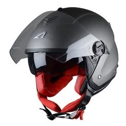 Casco Moto Jet Doppia Visiera Astone MiniJet S Titanio -Offerte Astone Negozio casco moto jet doppia visiera astone minijet s titanio 42249