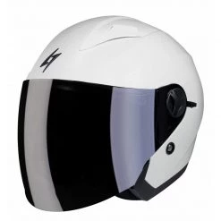 Casco Moto Jet Stormer Recon Doppia Visiera Bianco