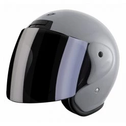 Casco Moto Jet Stormer SUN EVO Grigio Nardo