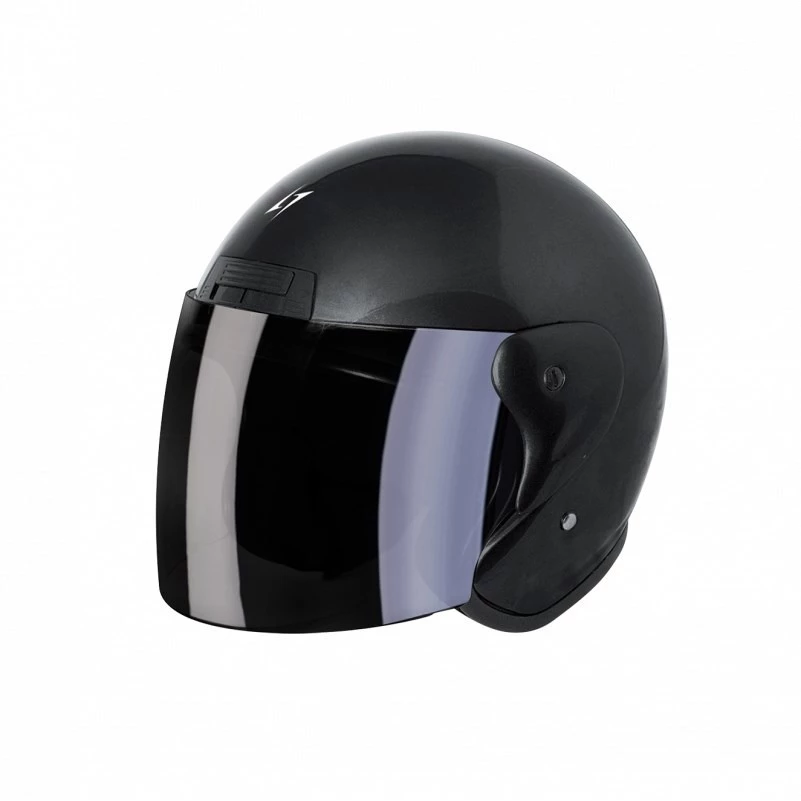 Casco Moto Jet Stormer SUN EVO Nero Lucido 3 Casco Moto Jet Stormer SUN EVO Nero Lucido