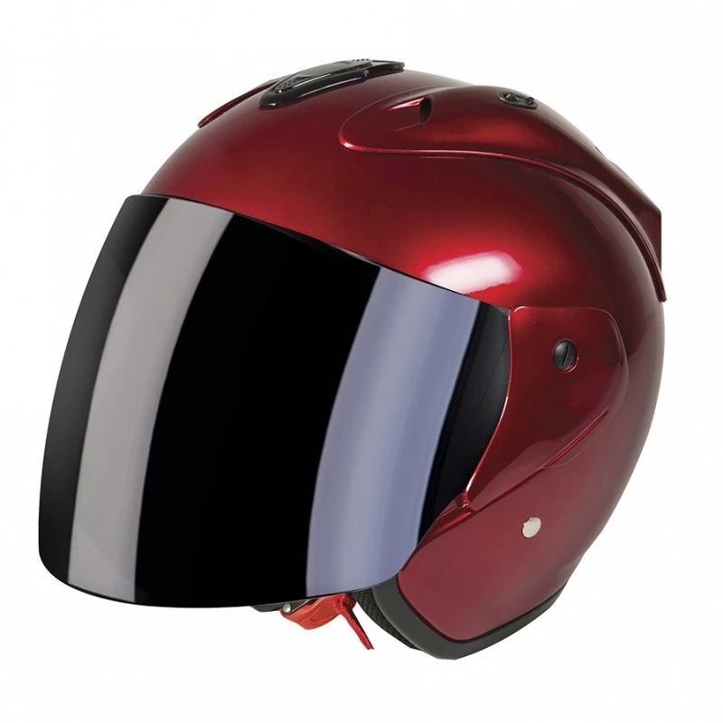 Casco Moto Jet Stormer SUN EVO Rosso Metallizzato 3 Casco Moto Jet Stormer SUN EVO Rosso Metallizzato