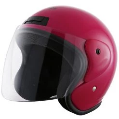 Casco Moto Jet Stormer SUN Fucsia