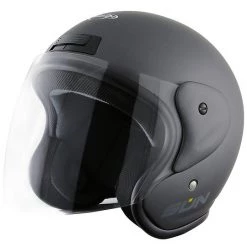 Casco Moto Jet Stormer SUN Grigio Opaco