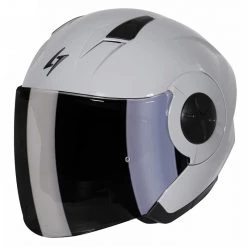Casco Moto Jet Stormer Trend Doppia Visiera Grigio Nardo