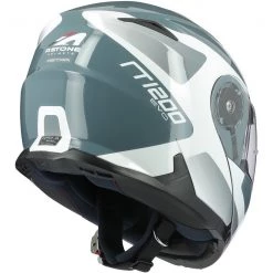 Casco Moto Modulare Astone RT 1200 Evo ASTAR Bianco Grigio Scuro Lucido -Offerte Astone Negozio casco moto modulare astone rt 1200 evo astar bianco grigio scuro lucido 112969