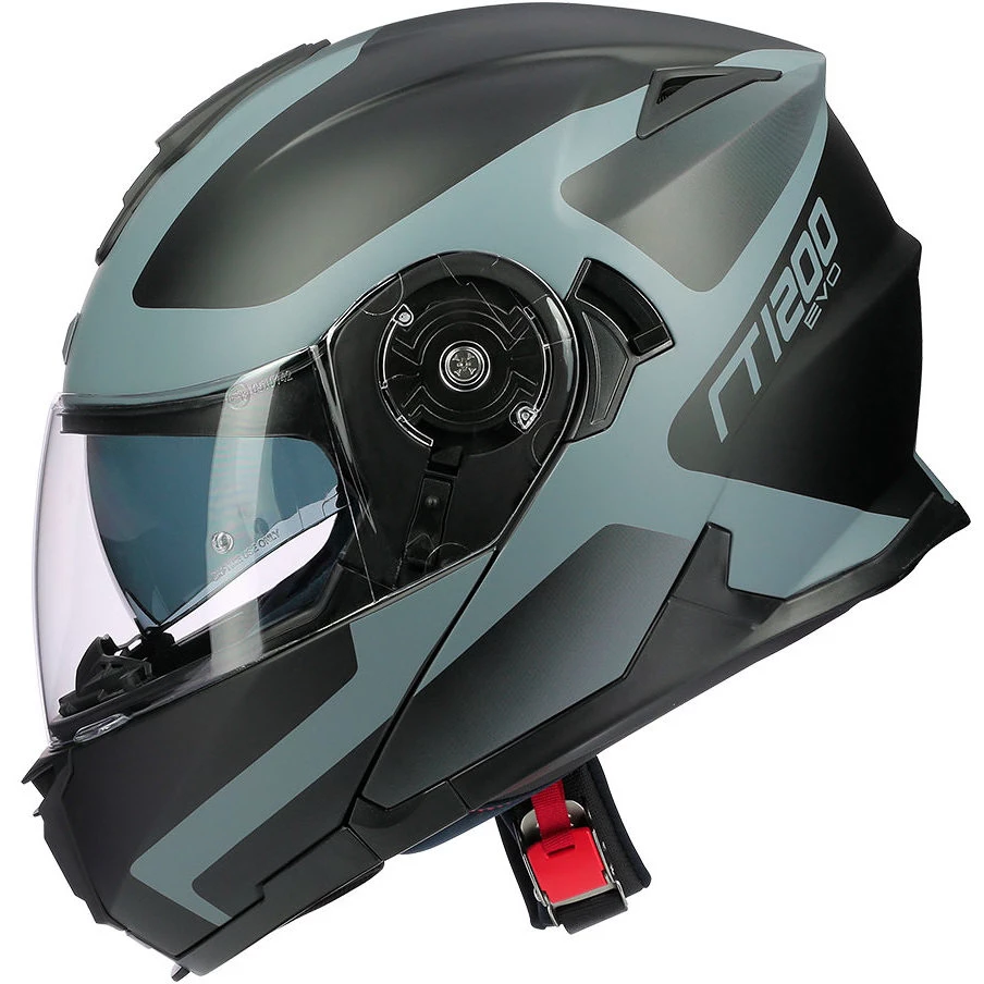Casco Moto Modulare Astone RT 1200 Evo ASTAR Grigio Scuro Opaco 5 Casco Moto Modulare Astone RT 1200 Evo ASTAR Grigio Scuro Opaco - immagine 3