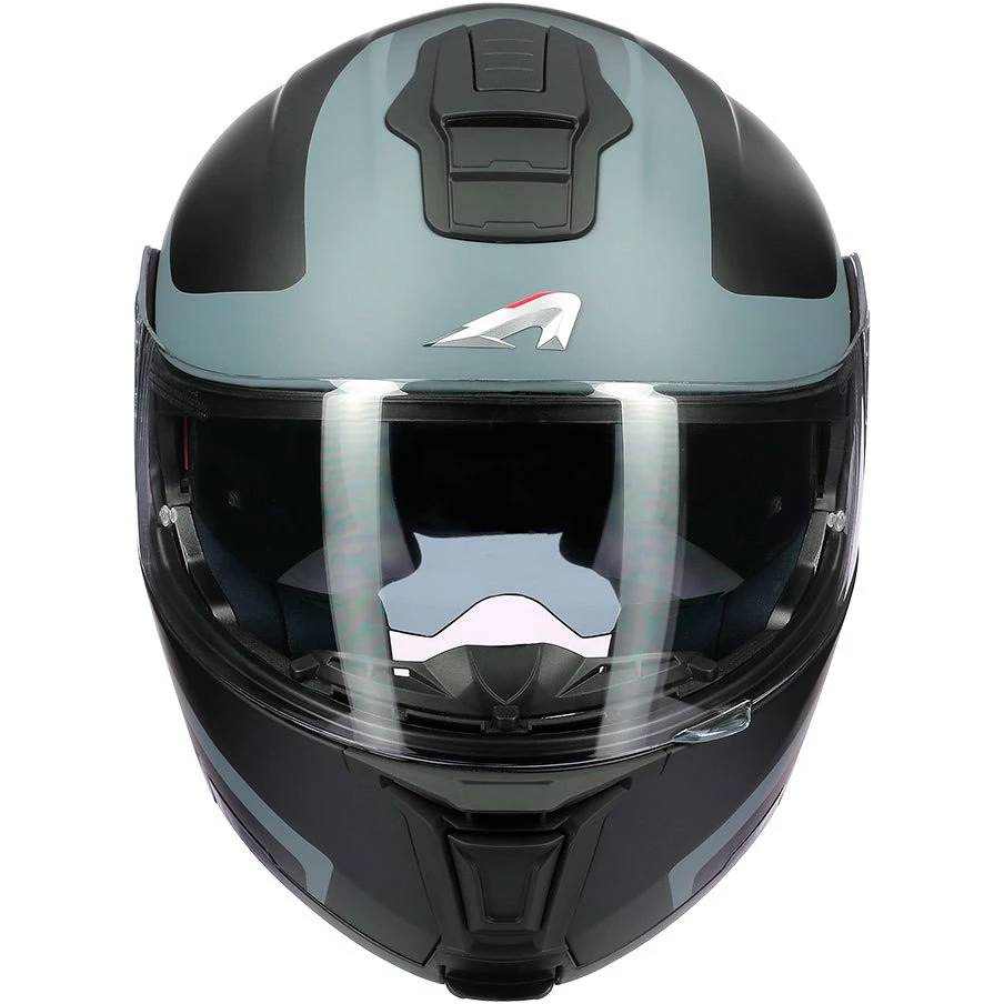 Casco Moto Modulare Astone RT 1200 Evo ASTAR Grigio Scuro Opaco 11 Casco Moto Modulare Astone RT 1200 Evo ASTAR Grigio Scuro Opaco - immagine 9