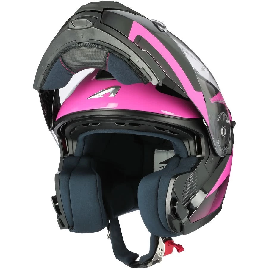 Casco Moto Modulare Astone RT 1200 Evo ASTAR Rosa Lucido 3 Casco Moto Modulare Astone RT 1200 Evo ASTAR Rosa Lucido