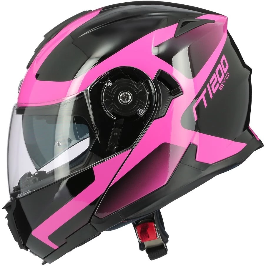 Casco Moto Modulare Astone RT 1200 Evo ASTAR Rosa Lucido 5 Casco Moto Modulare Astone RT 1200 Evo ASTAR Rosa Lucido - immagine 3