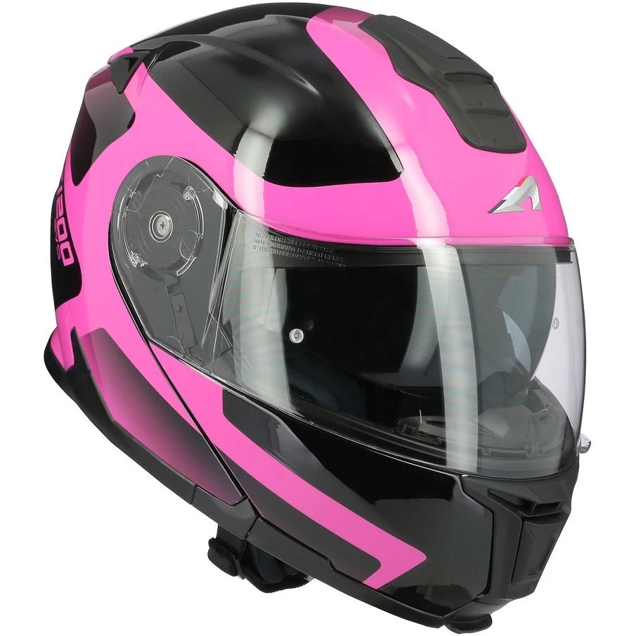 Casco Moto Modulare Astone RT 1200 Evo ASTAR Rosa Lucido 9 Casco Moto Modulare Astone RT 1200 Evo ASTAR Rosa Lucido - immagine 7