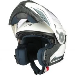 Casco Moto Modulare Astone RT 1200 Evo DARK SIDE Bianco Lucido
