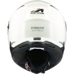 Casco Moto Modulare Astone RT 1200 Evo DARK SIDE Bianco Lucido -Offerte Astone Negozio casco moto modulare astone rt 1200 evo dark side bianco lucido 113021