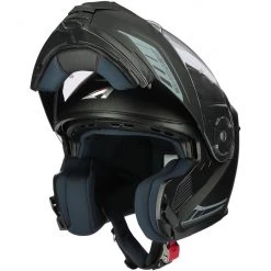 Casco Moto Modulare Astone RT 1200 Evo DARK SIDE Nero Grigio Opaco