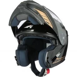 Casco Moto Modulare Astone RT 1200 Evo DARK SIDE Nero Oro Lucido