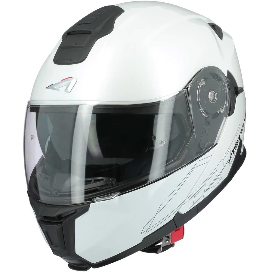 Casco Moto Modulare Astone RT 1200 Evo Monocolore Bianco 4 Casco Moto Modulare Astone RT 1200 Evo Monocolore Bianco - immagine 2
