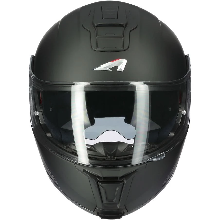 Casco Moto Modulare Astone RT 1200 Evo Monocolore Nero Opaco 10 Casco Moto Modulare Astone RT 1200 Evo Monocolore Nero Opaco - immagine 8