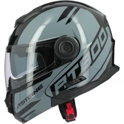 Casco Moto Modulare Astone RT800 ALIAS Nero Grigio Scuro -Offerte Astone Negozio casco moto modulare astone rt800 alias nero grigio scuro 112850