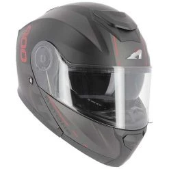 Casco Moto Modulare Astone RT900 STRIPE Nero Opaco Rosso -Offerte Astone Negozio casco moto modulare astone rt900 stripe nero opaco rosso 66243