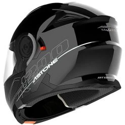 Offerte Astone Negozio -Offerte Astone Negozio casco moto modulare doppia omologazione astone rt 1200 nero lucido 33457