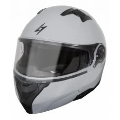 Casco Moto Modulare Stormer Spark Doppia Visiera Grigio Nardò
