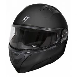 Casco Moto Modulare Stormer Spark Doppia Visiera Nero Opaco