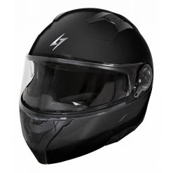 Casco Moto Modulare Stormer Spark Doppia Visiera Nero Perlato
