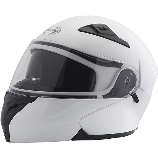 Casco Moto Modulare Stormer TURN Uni Bianco 4 Casco Moto Modulare Stormer TURN Uni Bianco - immagine 2