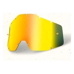 Lente Bambino Mirror Gold Originale Per Occhiali 100% Racecraft Accuri E Strata