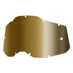 Lente Oro 100% Per Maschere Accuri 2 / Racecraft 2 / Strata 2