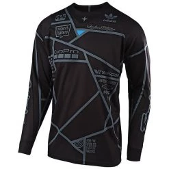 Maglia Moto Cross Enduro Troy Lee Designs SE METRIC Nero