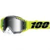 Occhiali Moto Cross Enduro 100% RACECRAFT Andre Lente A Specchio Silver