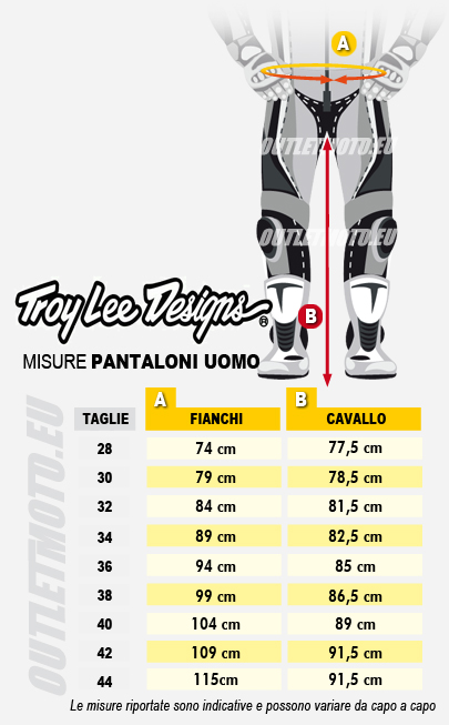Pantaloni Moto Cross Enduro Troy Lee Designs GP JET Rosso Giallo -Offerte Astone Negozio 315 it