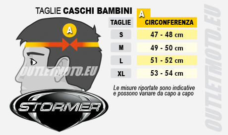 Casco Moto Integrale Stormer Bambino Rule Kid Nero Rosa -Offerte Astone Negozio 391 it